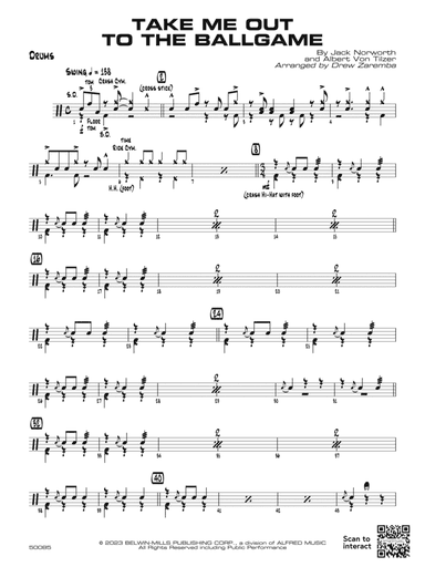 Take Me Out to the Ballgame: Drums
