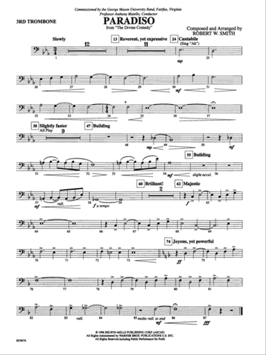 Paradiso: 3rd Trombone