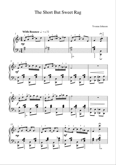 The Short But Sweet Rag