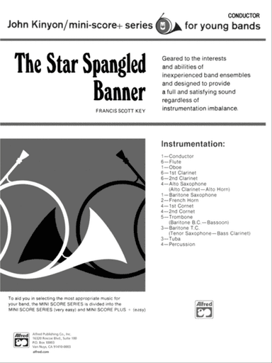 The Star Spangled Banner: Score