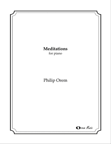 Meditations