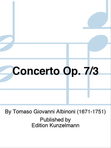 Concerto Op. 7/3