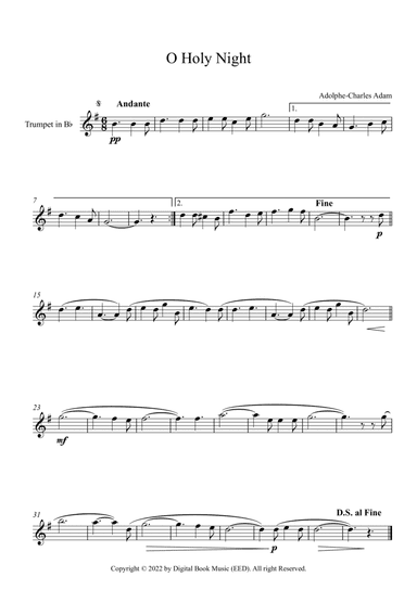 O Holy Night - Adolphe-Charles Adam (Trumpet)