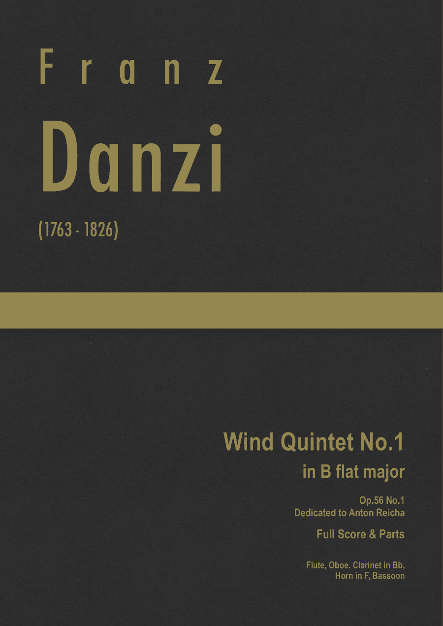 Danzi - Wind Quintet No.1 in B flat major, Op.56 No.1