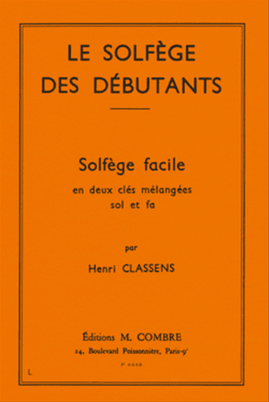 Solfege des debutants - cles de sol et fa