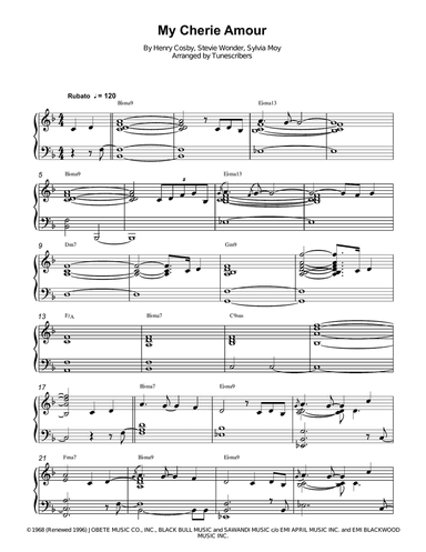 My Cherie Amour