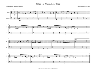 When He Who Adores Thee