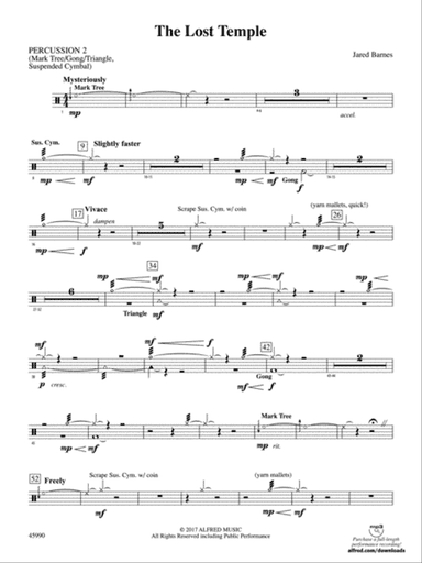 The Lost Temple: 2nd Percussion