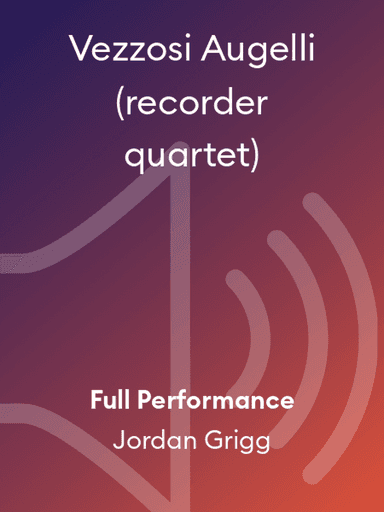 Vezzosi Augelli (recorder quartet)