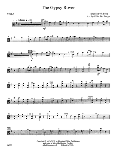 The Gypsy Rover: Viola
