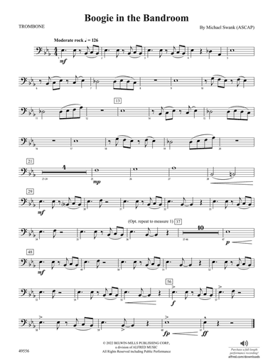 Boogie in the Bandroom: 1st Trombone
