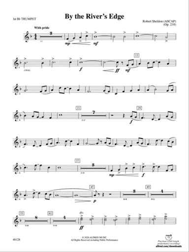 By the River's Edge: 1st B-flat Trumpet