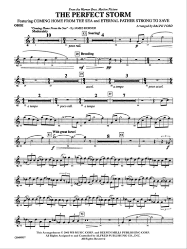 The Perfect Storm (from the Warner Bros. Motion Picture): Oboe