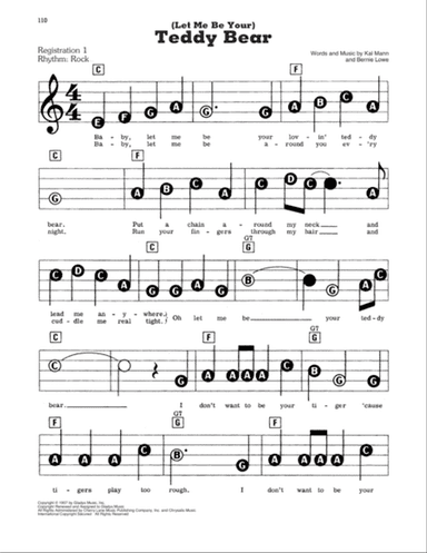 (Let Me Be Your) Teddy Bear