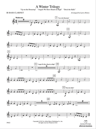 A Winter Trilogy: B-flat Bass Clarinet