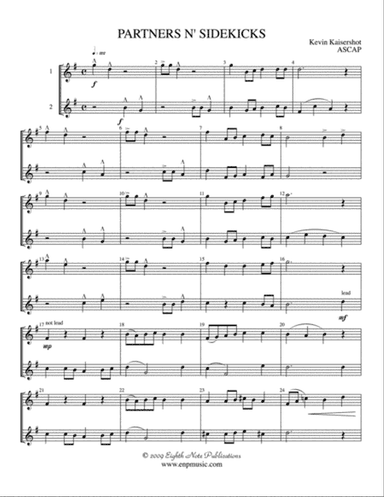 Partners n' Sidekicks: Score