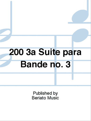 200 3a Suite para Bande no. 3