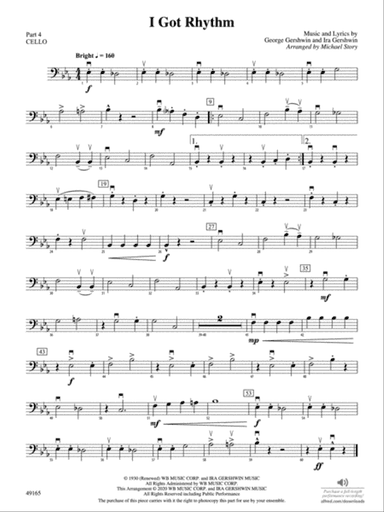 I Got Rhythm: Part 4 - Cello