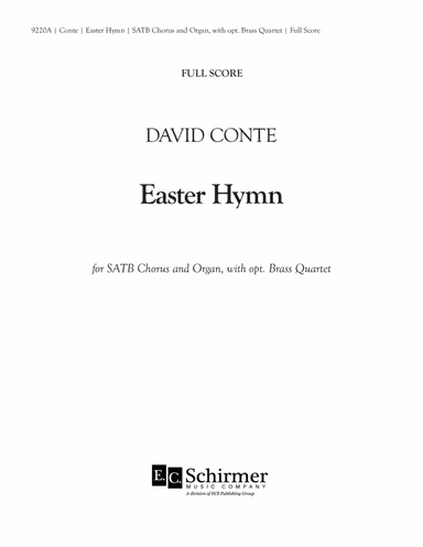 Easter Hymn (Brass Full Score)