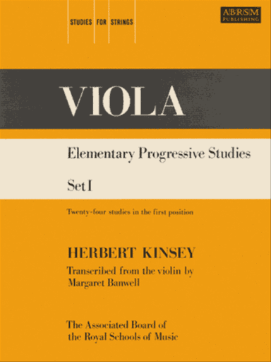 Elementary Progressive Studies, Set I for Viola