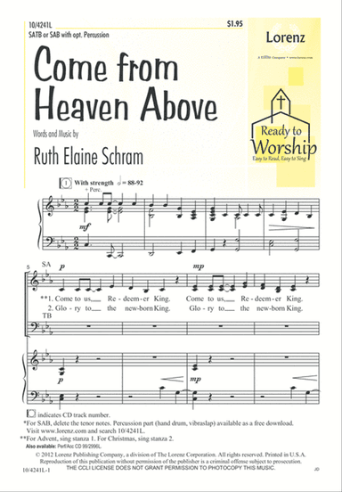 Come from Heaven Above