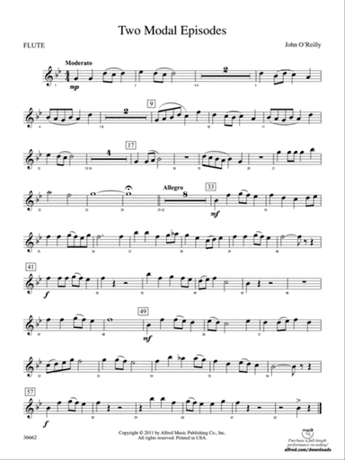 Two Modal Episodes: Flute
