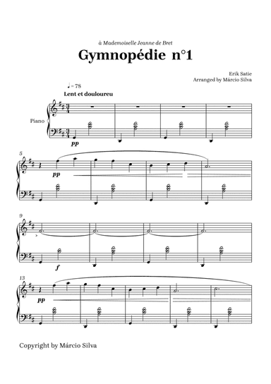 Gymnopèdie N°1