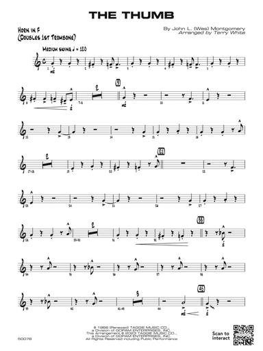 The Thumb: 1st F Horn