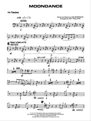 Moondance: 4th Trombone