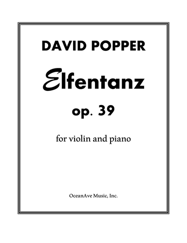 Elfentanz - "Dance of the Elves", op. 39 (violin and piano)