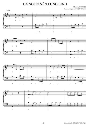 BA NGá»N NáșŸN LUNG LINH