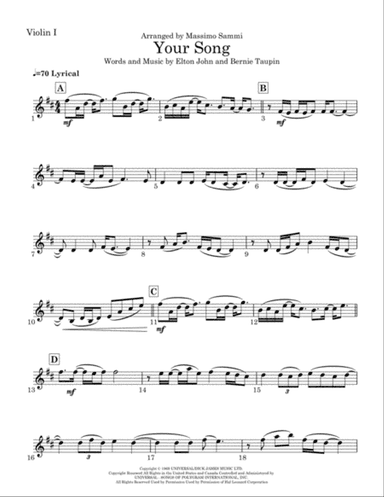 Your Song