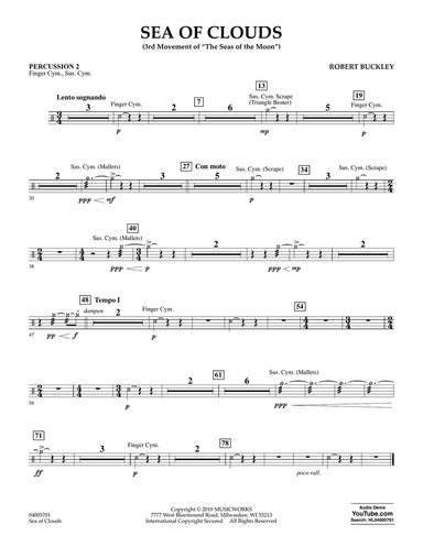 Sea of Clouds - Percussion 2