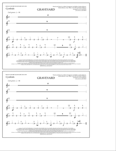 Graveyard (arr. Jay Dawson) - Cymbals
