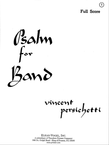 Psalm For Band