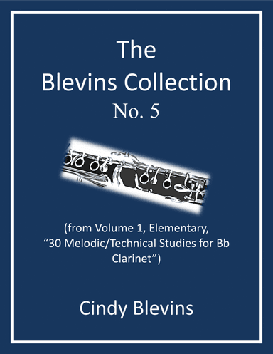 Clarinet Study, Elementary, No. 5