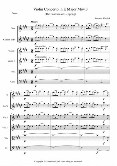 The Four Seasons - Spring 3rd Movement