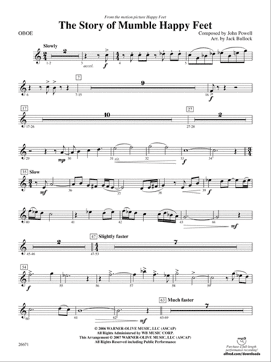 The Story of Mumble Happy Feet: Oboe