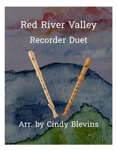 Red River Valley, Recorder Duet