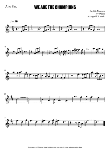 We Are The Champions