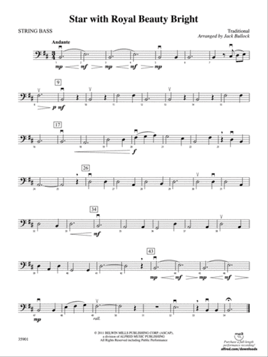 Star with Royal Beauty Bright: String Bass