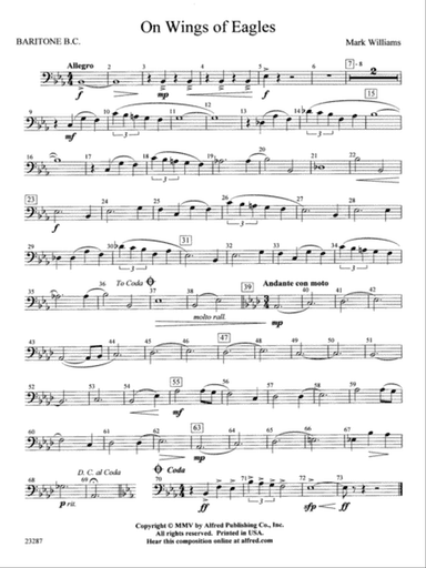 On Wings of Eagles: Baritone B.C.
