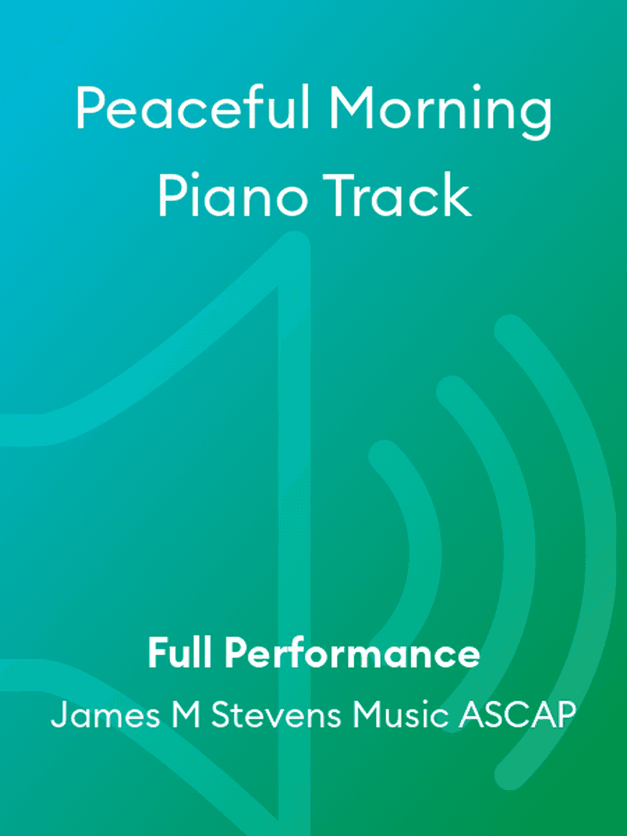 Peaceful Morning Piano Track