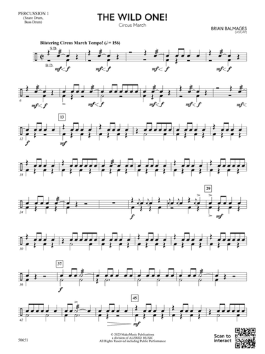 The Wild One!: 1st Percussion