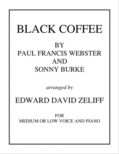 Black Coffee