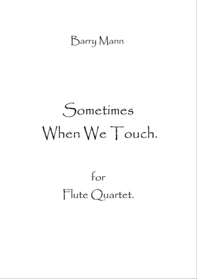Sometimes When We Touch