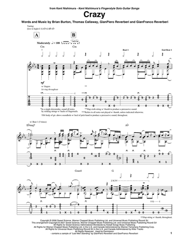 Crazy (arr. Kent Nishimura)