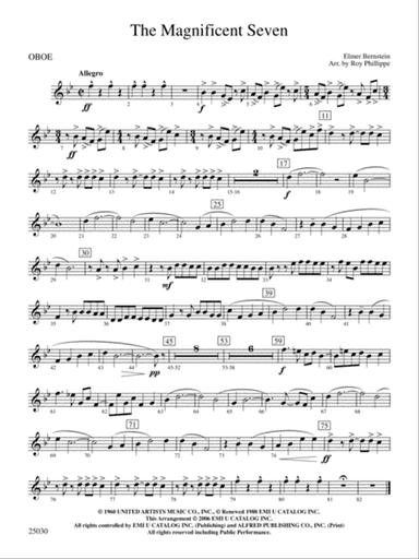 The Magnificent Seven: Oboe