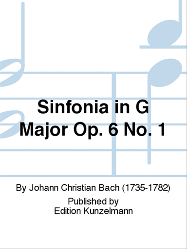Sinfonia Op. 6/1