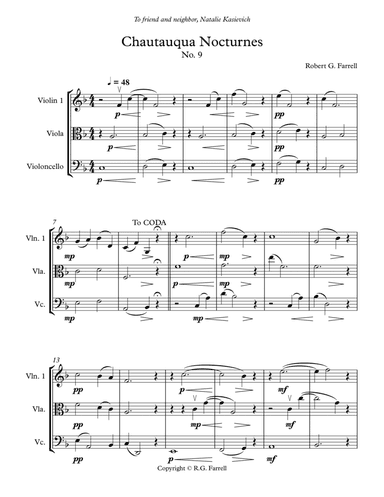 Chautauqua Nocturne #9